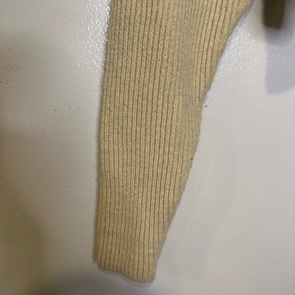 JOIE CROPPED TIE-FRONT CARDIGAN - O/S - NWT - Picture 5 of 8